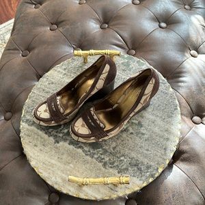 Brand New Coach Heels. So so Cute.